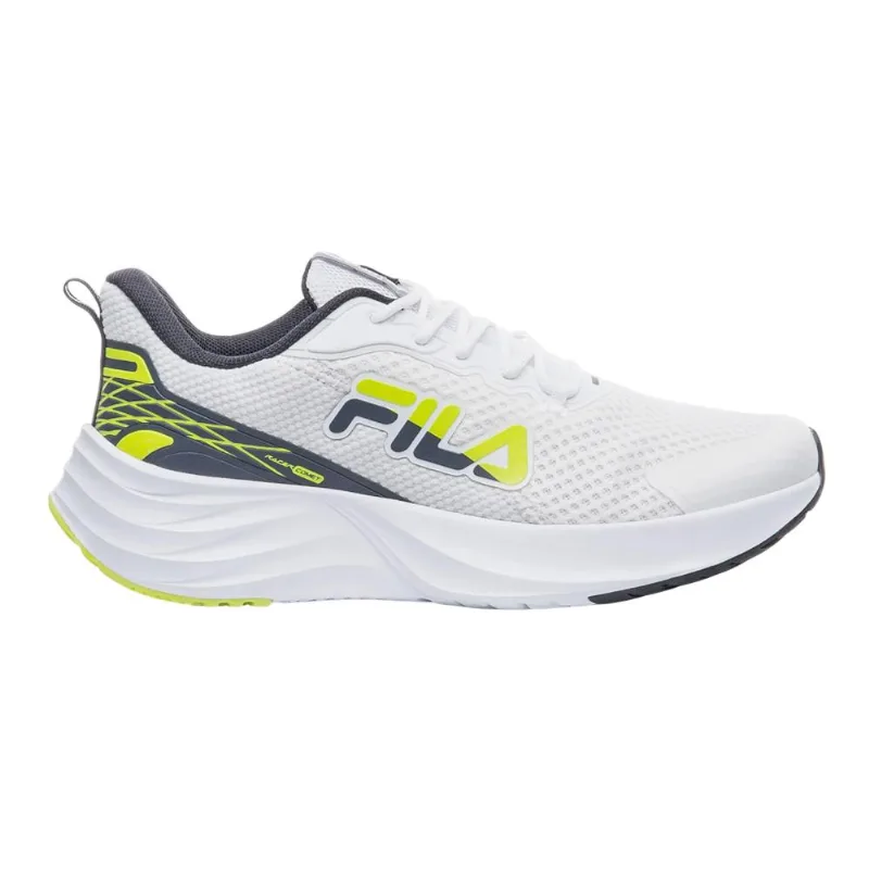 Tenis Fila Racer Comet Branco/preto/verde L 040