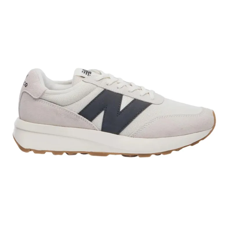 Tenis New Balance 370v1 Bege Claro/preto 044