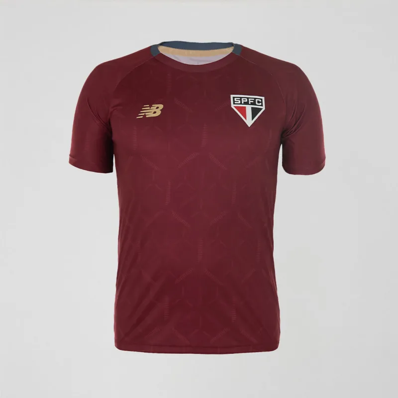 Camisa Treino Spfc 2025 Masculina - New Balance - Confecção