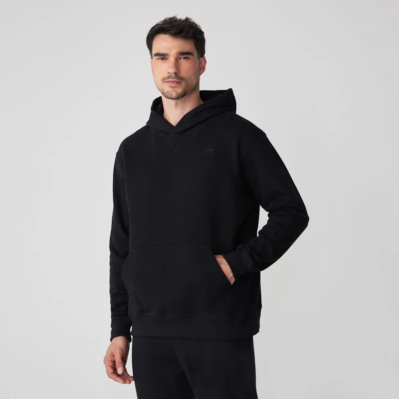 Casaco Com Capuz Athletics Small Logo Masculino - New Balance - Confecção