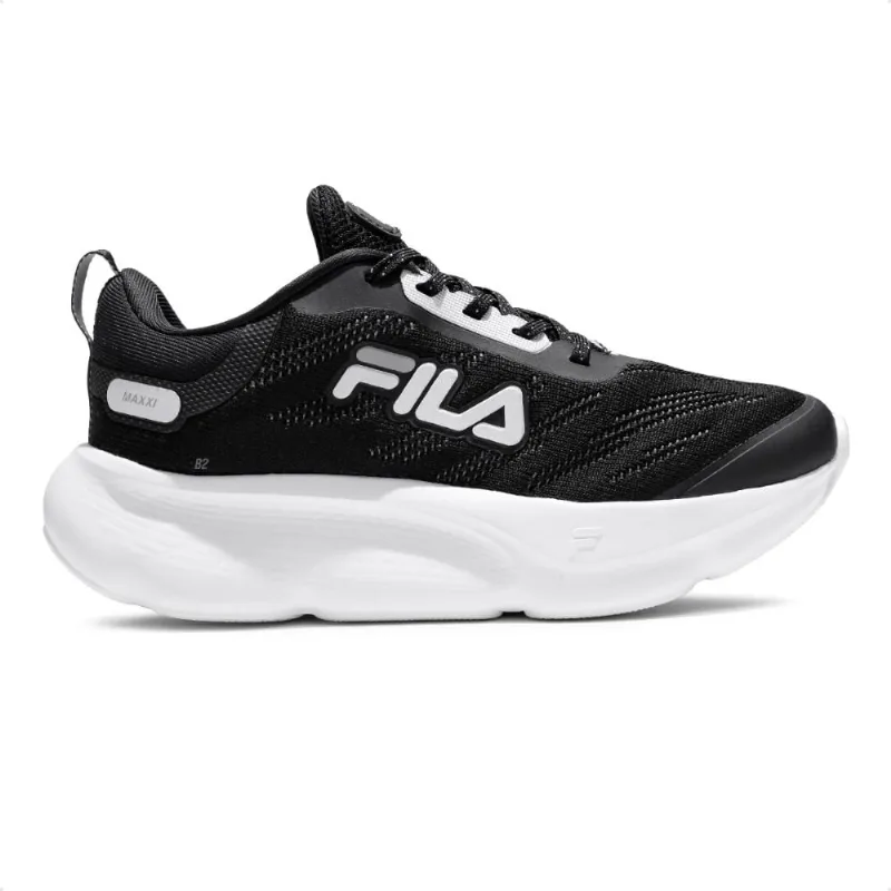 Tênis Fila Maxxi Infantil 33 / Preto / Branco