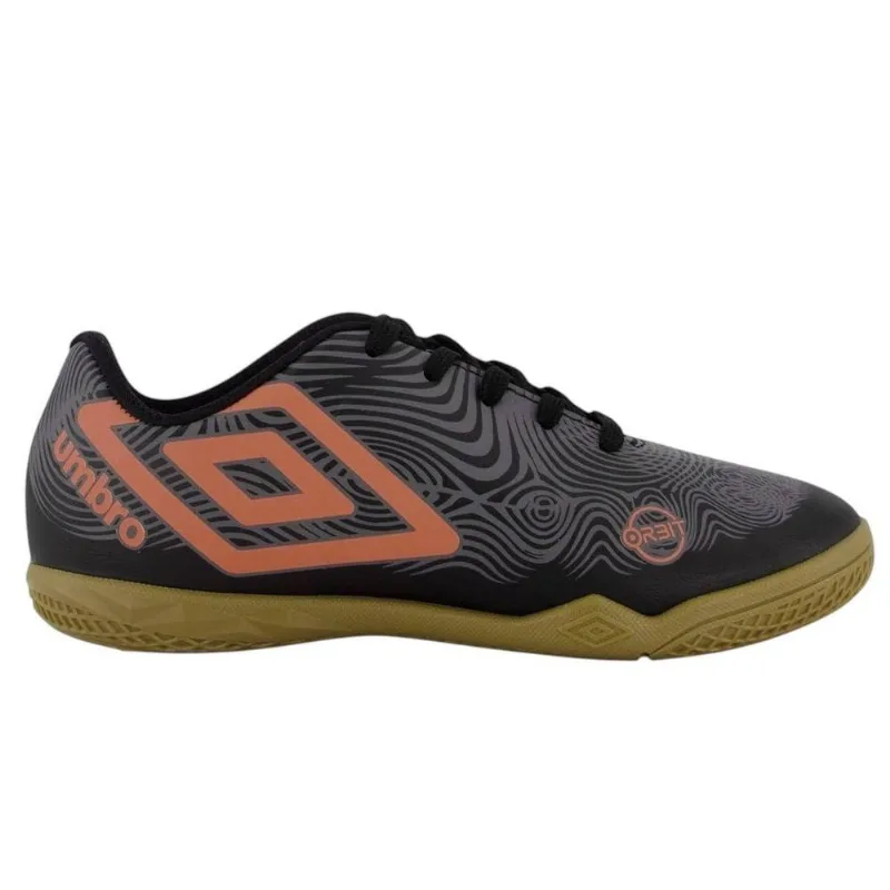 Chuteira Futsal Umbro Orbit Infantil 29 / Cinza