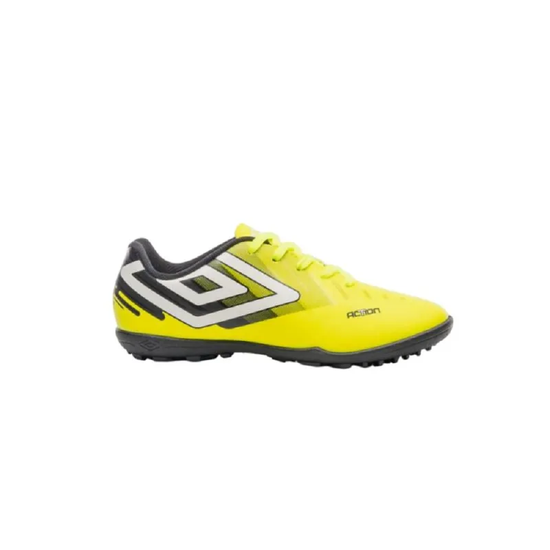 Chuteira Umbro Society Action Jr Lima/preto/branco 028