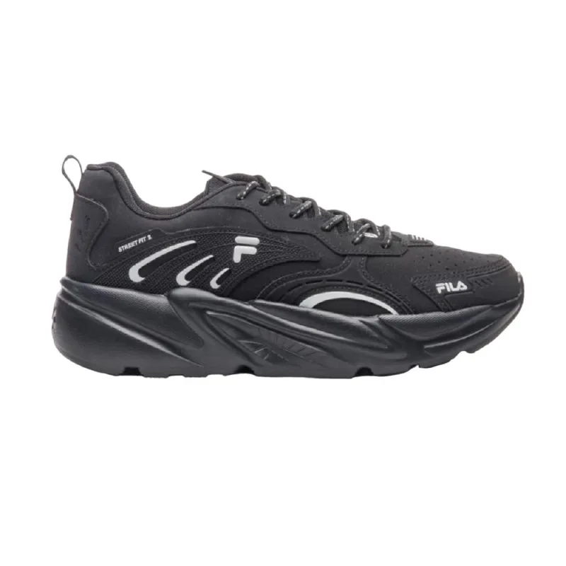 Tenis Fila Street Fit 2 Preto/grafite/cinza 043
