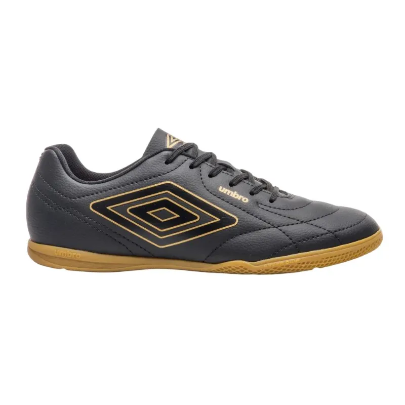 Chuteira Umbro Futsal Class Footballer Preto/dourado 038