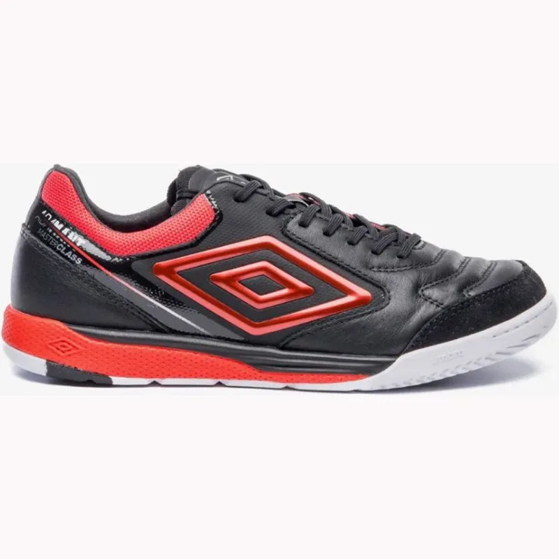 Chuteira Futsal N°42 Umbro Adamant Master Class Pro Bump Preto (MP)