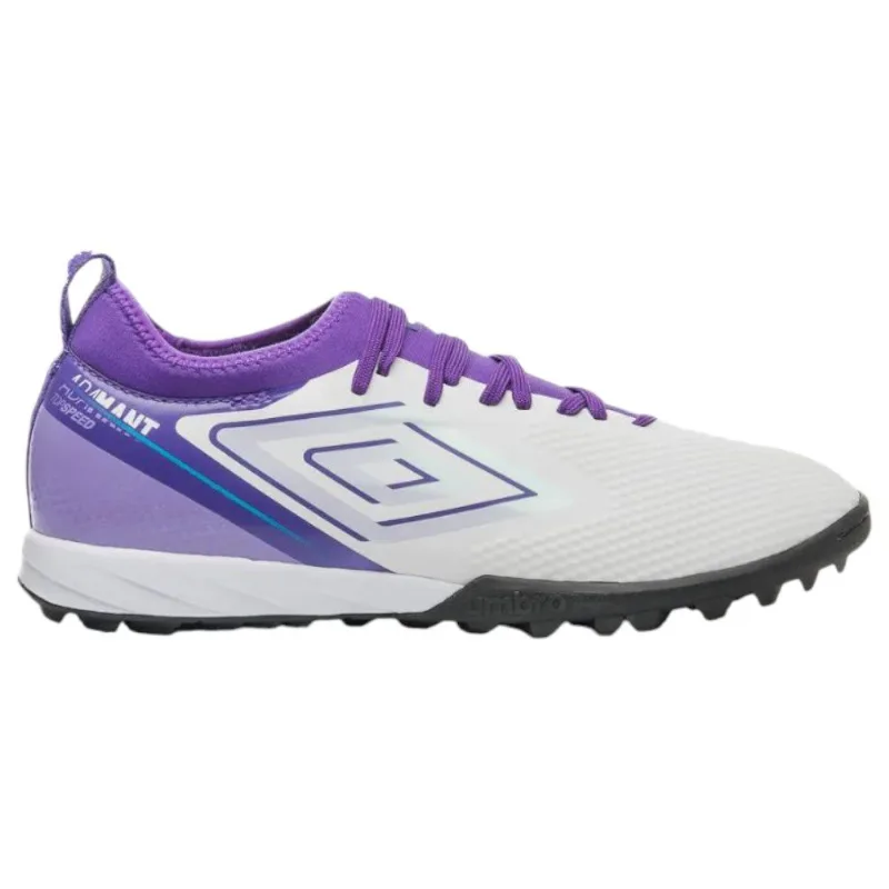 Chuteira Society N° 41 Umbro Adamant Top Speed Club Branco Púrpura (MP)