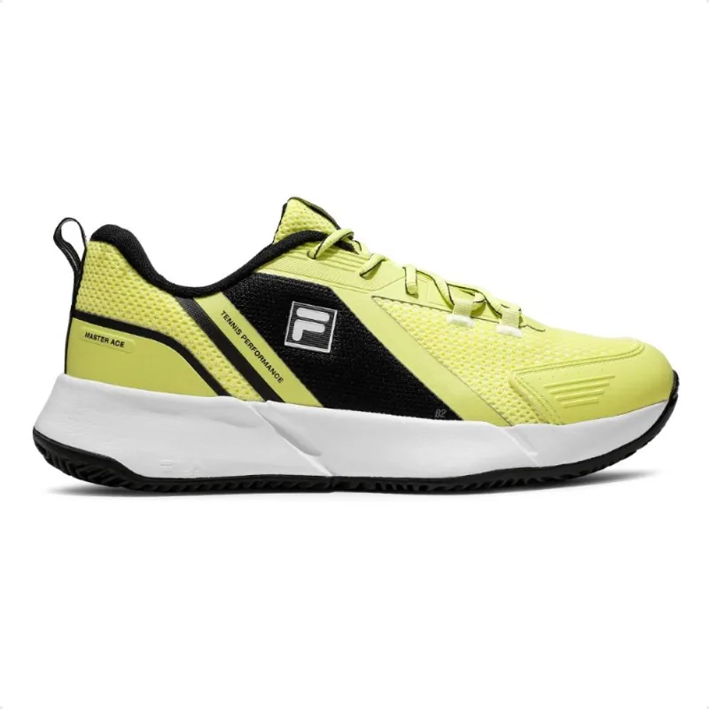 Tênis Fila Master Ace Masculino 41 / Amarelo / Preto