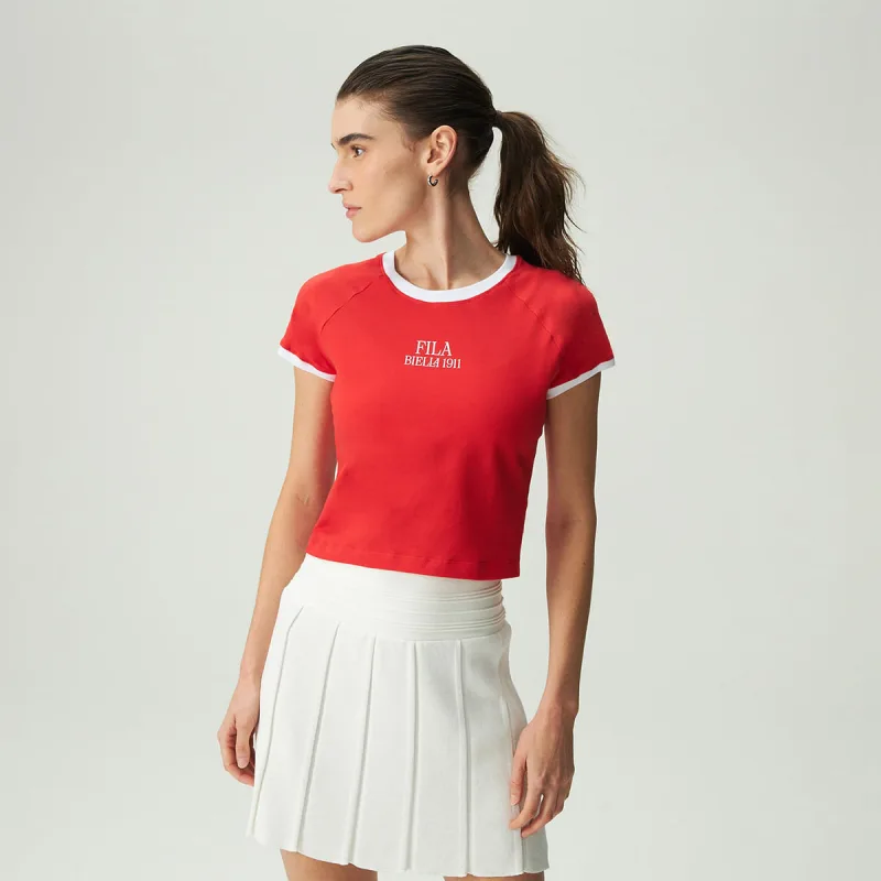 Camiseta Fila Slim Letter Feminina - Fila Acessorios