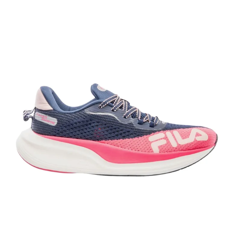 Tênis Fila Racer Speedzone Marinho Rosa-feminino