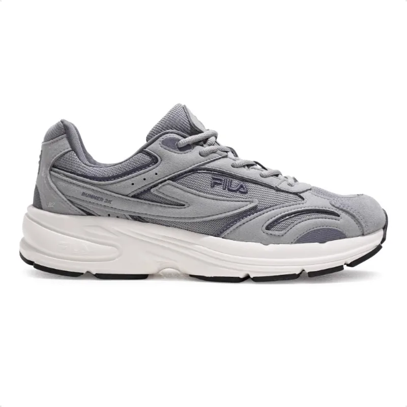 Tênis Fila Runner 2k Se Masculino 41 / Cinza / Bege