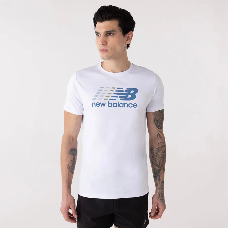 Camiseta Multi Color Performance Masculina - New Balance