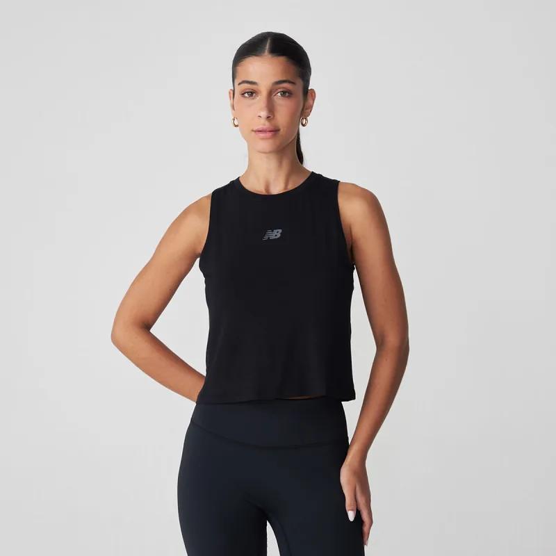 Regata Drapey Feminina - New Balance - Confecção