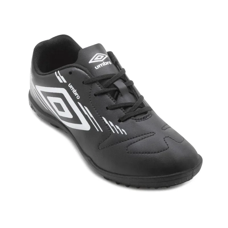 Chuteira Umbro Society PB Brave Jr Juvenil UM26 32 / Preto/Branco