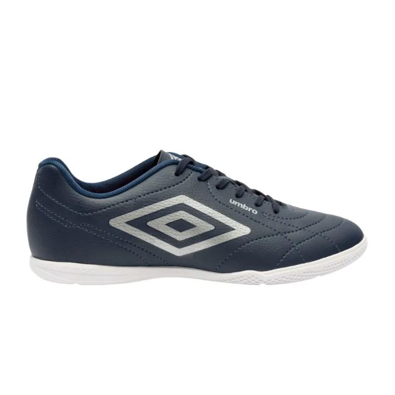 Chuteira Futsal N°40 Umbro Class Footballer Azul E Cinza (MP)