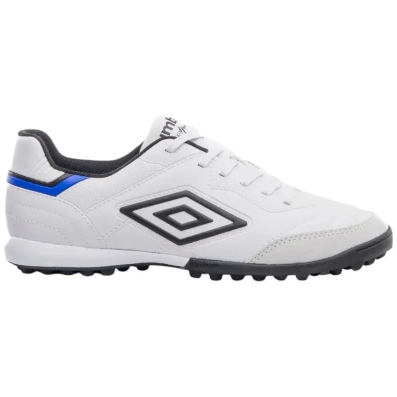 Chuteira Society N° 42 Umbro Speciali Classic Branco Preto Royal (MP)