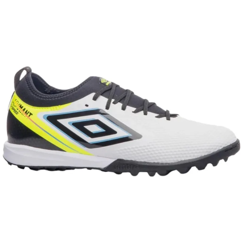 Chuteira Society N° 38 Umbro Adamant Top Speed Club Branco Preto (MP)