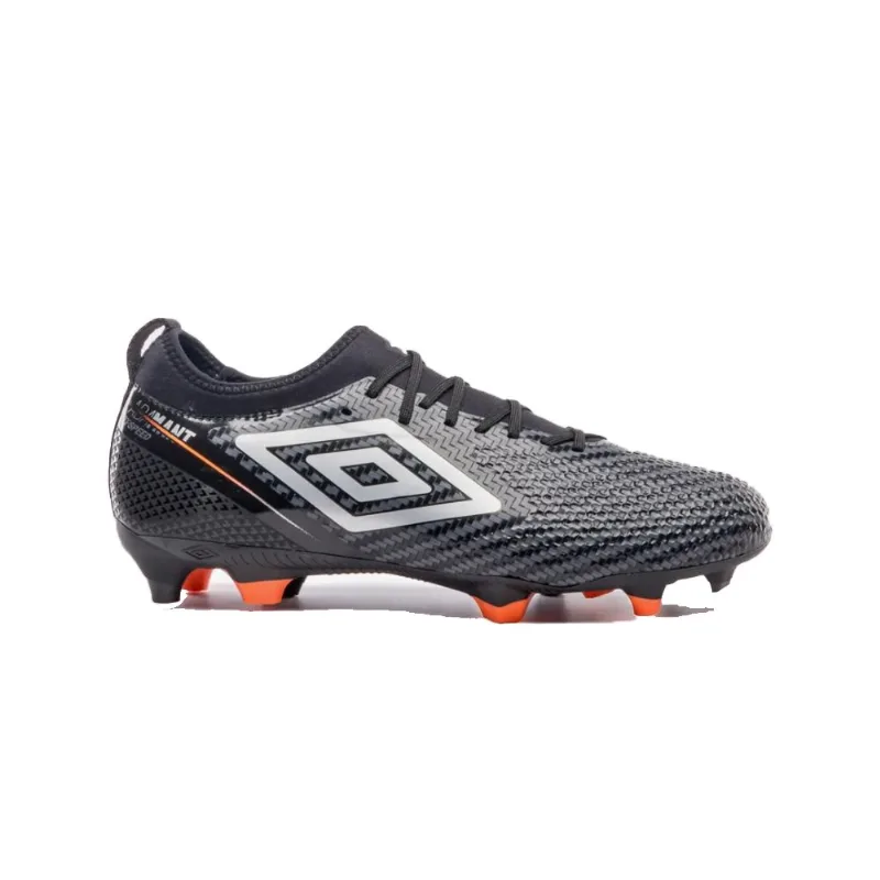 Chuteira Campo N°41 Umbro Adamant Top Speed Club Preto Prata (MP)