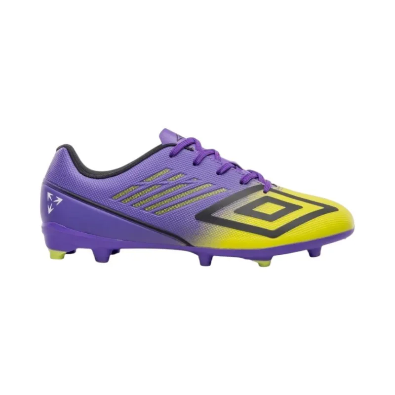 Chuteira Campo N°41 Umbro Velocita Decimo Club Verde Roxo Preto (MP)