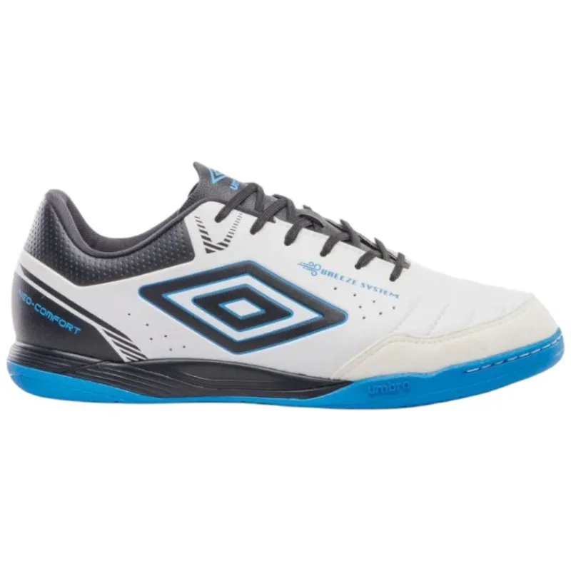 Chuteira Futsal N° 41 Umbro Neo-Comfort Branco Preto (MP)