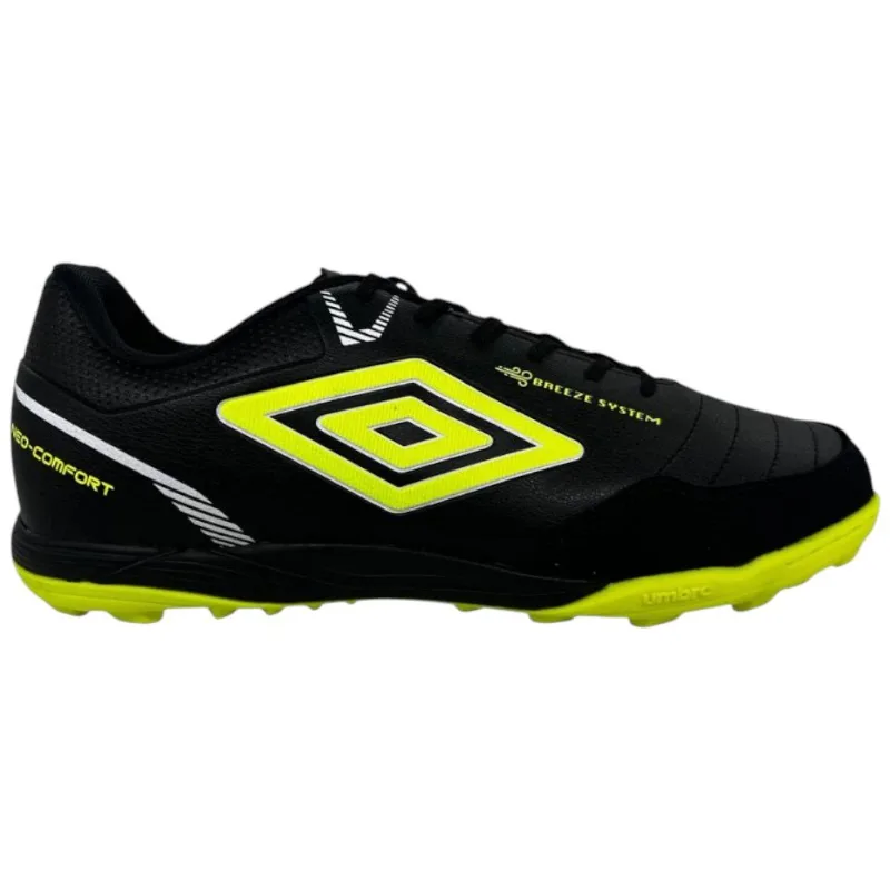 Chuteira Society N° 43 Umbro Neo-Comfort Preto Limão (MP)