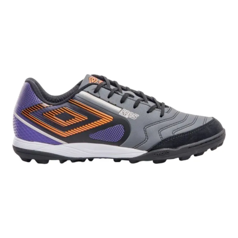 Chuteira Society N° 42 Umbro Pro 5 Bump Club Grafite (MP)