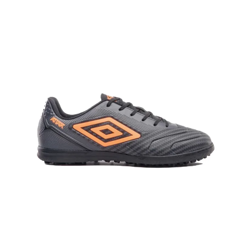 Chuteira Society N°39 Umbro Attak III Preto Grafite (MP)