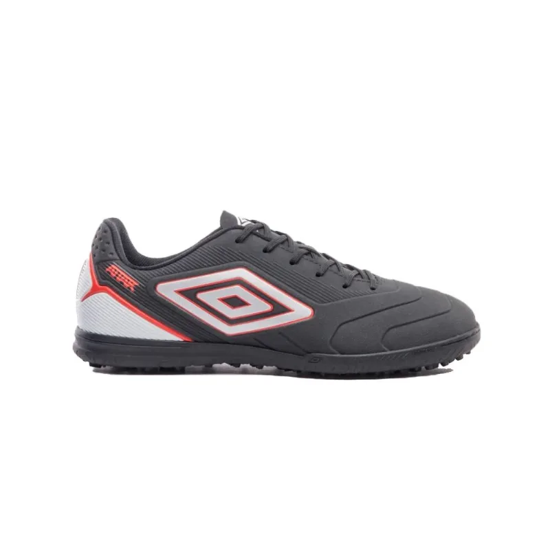 Chuteira Society N°41 Umbro Attak III Preto Cinza (MP)