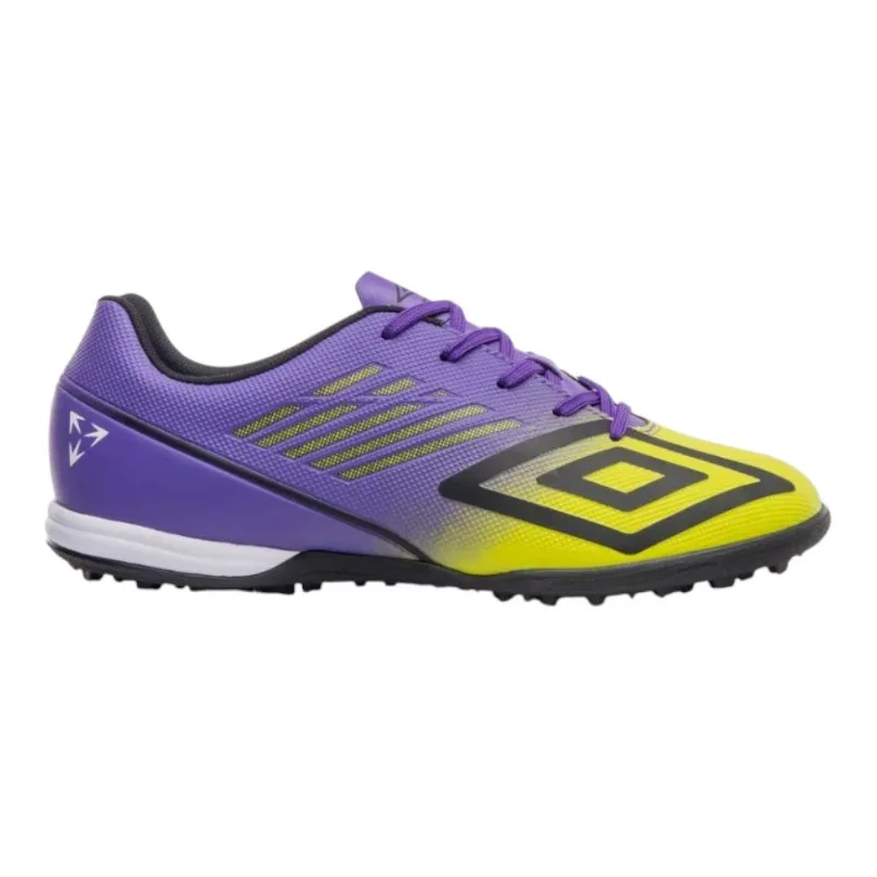 Chuteira Society N°38 Umbro Velocita Decimo Club Verde Roxo (MP)