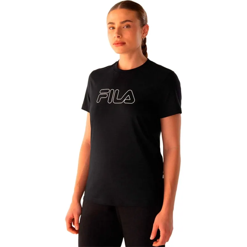 Camiseta Fila Regular Basic Outline Feminina - Fila