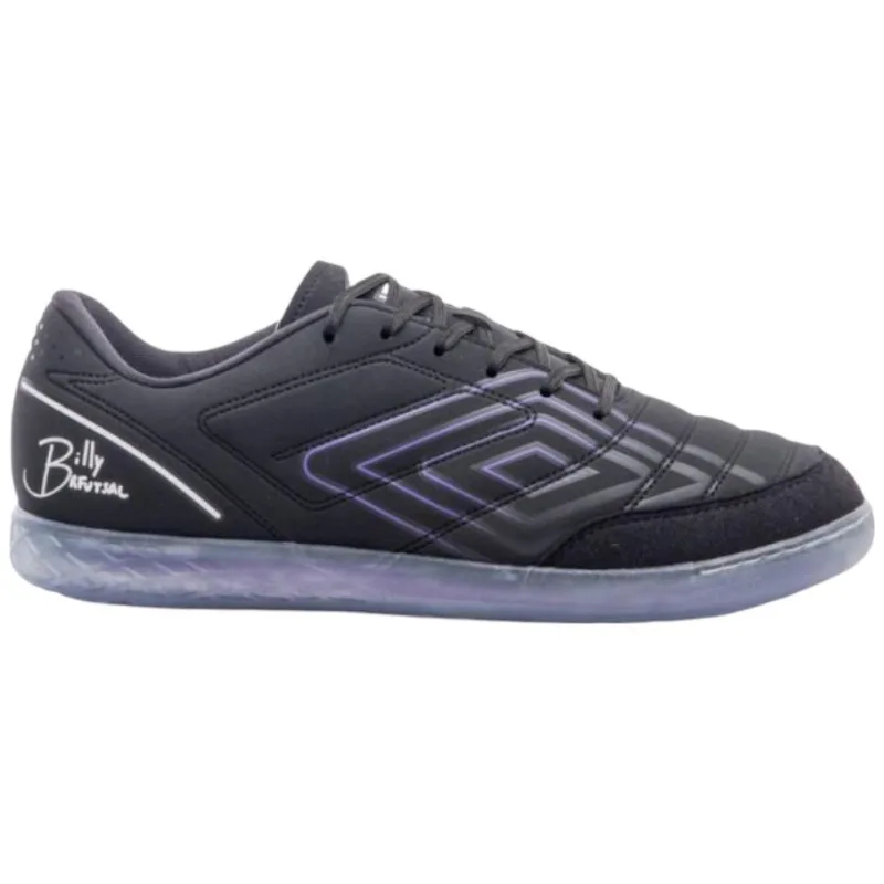 Chuteira Futsal N° 38 Umbro BR Futsal Preto Roxo Branco (MP)