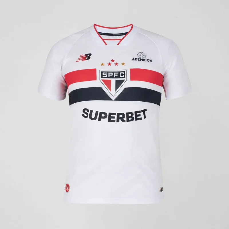 Camisa Home Jogador Spfc 2026 Masculina - New Balance - Confecção