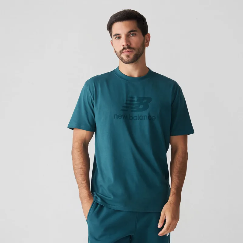 Camiseta Essentials Masculina - New Balance - Confecção