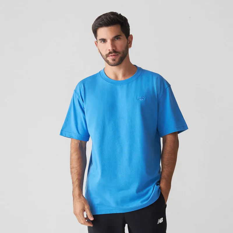 Camiseta Small Logo Masculina - New Balance - Confecção