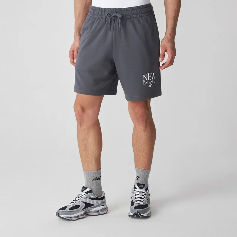 Bermuda Reimagined 7" (Sem Felpa) Masculina - New Balance - Confecção