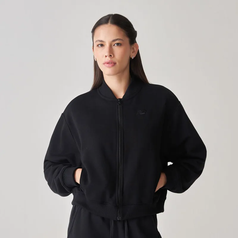 Jaqueta French Terry Bomber Feminina - New Balance