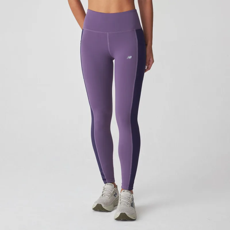 Legging Sport Pocket High Rise Feminina - New Balance - Confecção