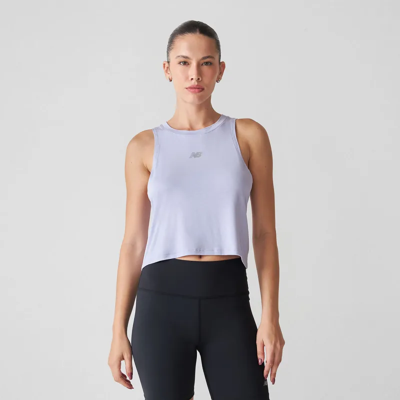 Regata Infinity Propel Feminina - New Balance - Confecção