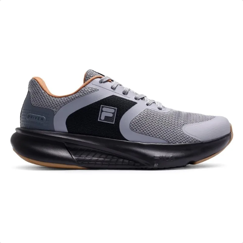 Tênis Fila Driver Masculino 39 / Cinza / Preto