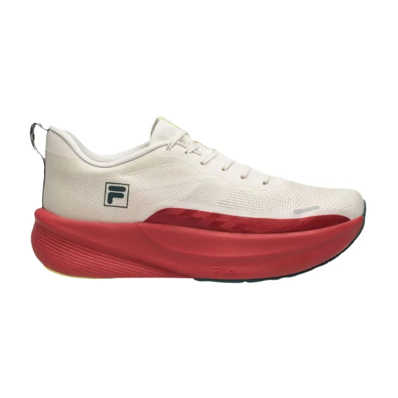 Tênis Fila Aero Skyfoam Bege Vermelho Masculino