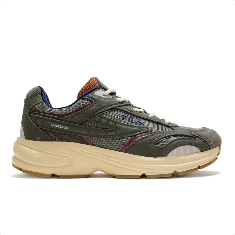 Tênis Fila Runner 2k Se Masculino 41 / Verde Claro