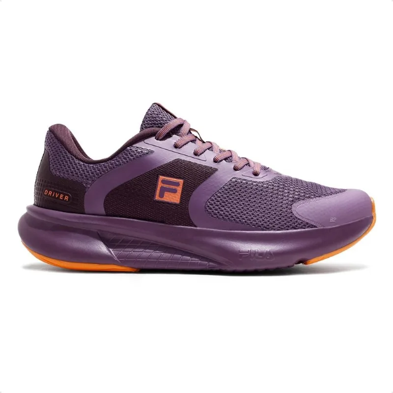 Tênis Fila Driver Feminino 37 / Roxo / Laranja