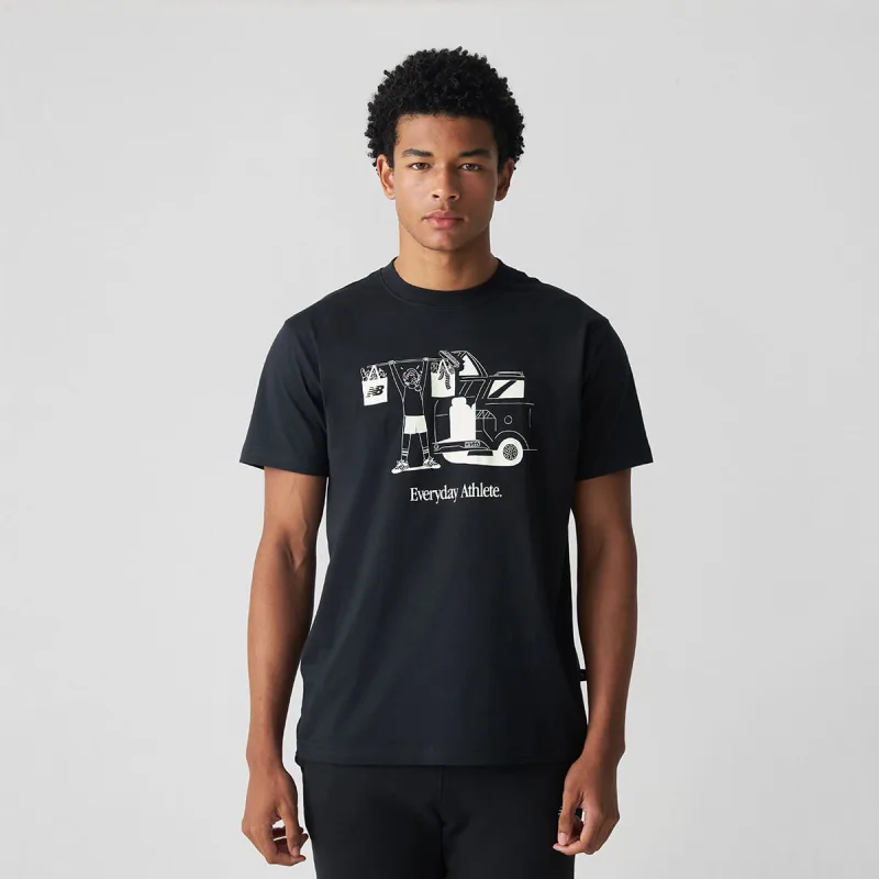 Camiseta Everyday Athlete Grocery Lifter Masculina - New Balance - Confecção