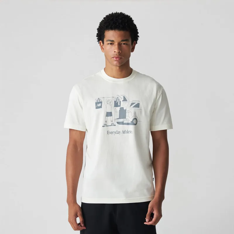 Camiseta Everyday Athlete Grocery Lifter Masculina - New Balance - Confecção