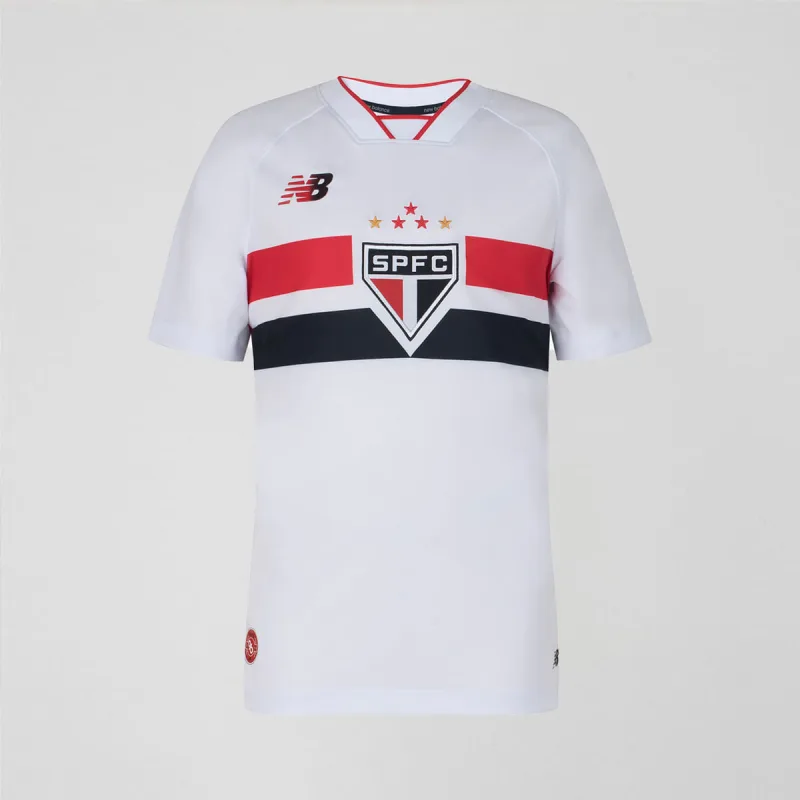 Camisa Home Torcedor Spfc 2026 Juvenil - New Balance - Confecção