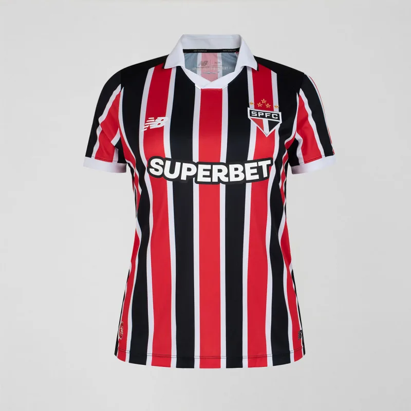 Camisa Torcedor Away Spfc 2026 Feminina - New Balance