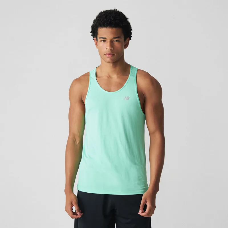 Regata Sport Essentials Masculina - New Balance - Confecção