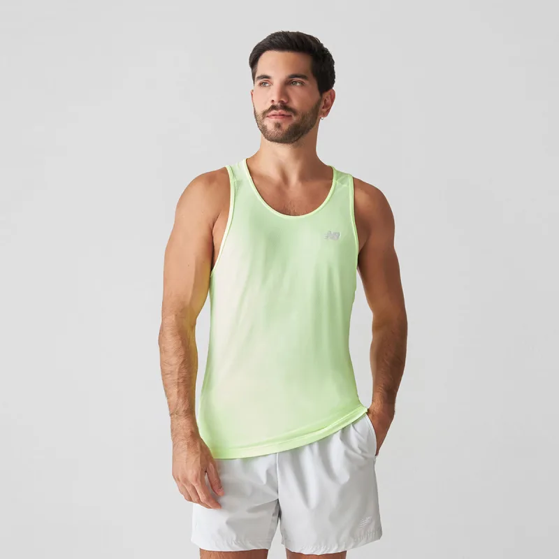 Regata Sport Essentials Masculina - New Balance - Confecção