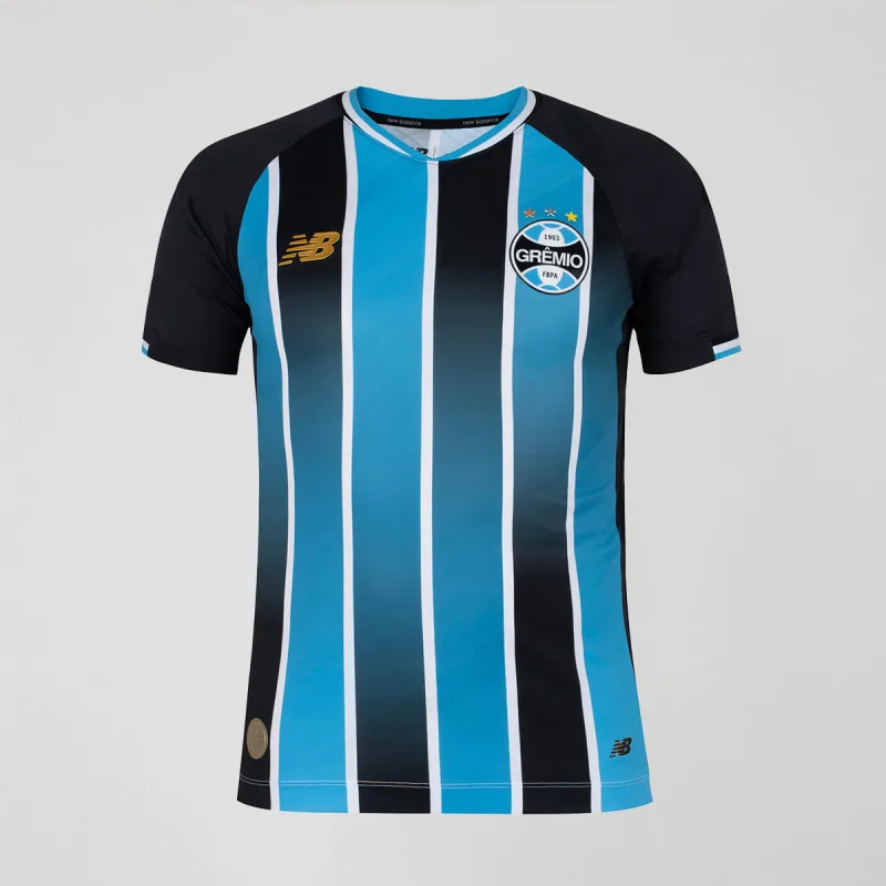 Camisa Home Jogador Grêmio 2026 Masculina - New Balance - Confecção