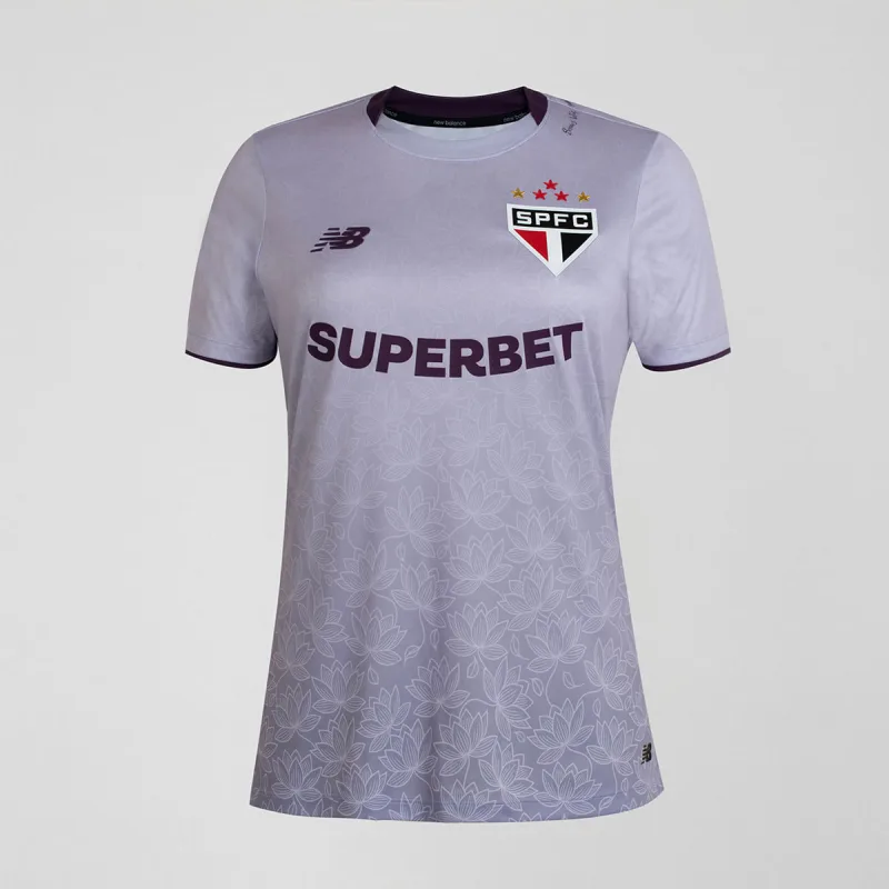 Camisa Lótus Spfc 2026 Feminina - New Balance - Confecção